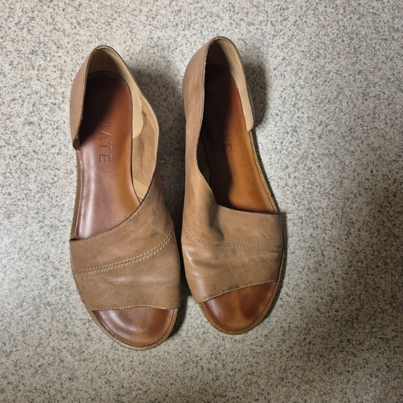 1. State Brown Leather Loafers - Picture 1 of 6